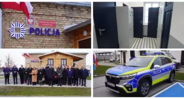Posterunek Policji w Szepietowie w nowej lokalizacji. Uroczyste otwarcie i nowy radiowóz [FOTO + VIDEO] 