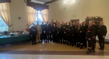 Strażacy z gminy Nowe Piekuty z nowym sprzętem ratowniczo-gaśniczym [foto]