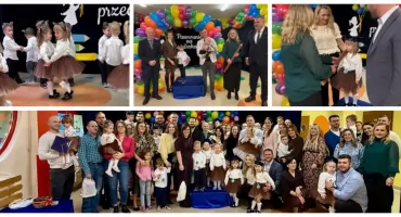 Najmłodsze dzieci z PM2 w Wysokiem Mazowieckiem oficjalnie pasowane na przedszkolaki [foto]