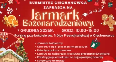 W Ciechanowcu odbędzie się Jarmark Bożonarodzeniowy