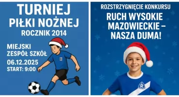 Sportowe Mikołajki w Wysokiem Mazowieckiem – turniej i finał konkursu już w sobotę!