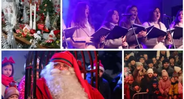 Jarmark Bożonarodzeniowy 2025 w Czyżewie. Mikołaj z Laponii spotkał się z mieszkańcami [FOTO + VIDEO]