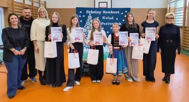 Muzyczna magia świąt w Szkole Podstawowej nr 1 w Wysokiem Mazowieckiem [foto]