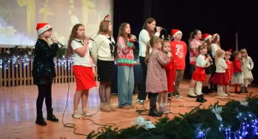 Międzypokoleniowe spotkanie opłatkowe w GOK w Szepietowie [foto]