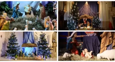 Bożonarodzeniowe szopki w kościołach w Wysokiem Mazowieckiem [FOTO + VIDEO]