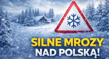 Ekstremalne zimno nad Polską: IMGW ostrzega przed silnymi mrozami