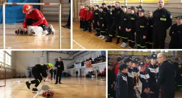 III Halowe Zawody Młodzieżowych Drużyn Pożarniczych Powiatu Wysokomazowieckiego za nami! [FOTO]