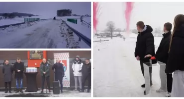 Huczne otwarcie nowego mostu w Kuleszach Kościelnych [FOTO + VIDEO]