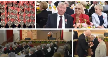 Gmina Sokoły: 22 pary świętowały Złote Gody [foto]