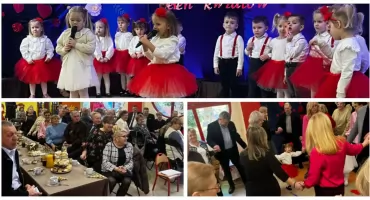 Najmłodsi na scenie. „Rysie” świętowały Dzień Babci i Dziadka [foto]