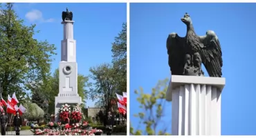 Miasto planuje odnowić pomnik w parku przy Rynku Piłsudskiego