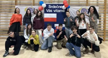 Słowaccy uczniowie z wizytą w Kuleszach Kościelnych [foto + video]