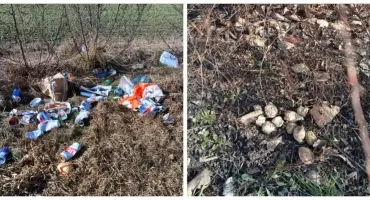 Wiosna odsłoniła problem śmieci w Wysokiem Mazowieckiem [foto]