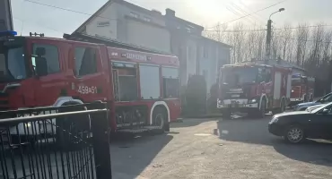 Pożar kotłowni w Szepietowie. Na szczęście nikt nie ucierpiał