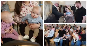 Czyżew wita najmłodszych mieszkańców. 29 nowych dzieci w gminie [foto]