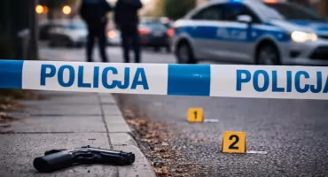 Strzały w biały dzień w Łomży. Mężczyzna przewieziony do szpitala