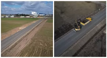 Duża inwestycja drogowa w powiecie. 6 kilometrów nowej nawierzchni [FOTO + VIDEO]