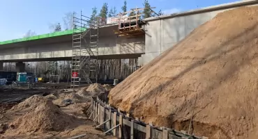 Rozbudowa trasy Łapy – Roszki Wodźki - Wysokie Mazowieckie. Zobaczcie postępy prac [foto]