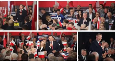 Przemysław Czarnek w Wysokiem Mazowieckiem. Kandydat PiS na premiera spotkał się z mieszkańcami [FOTO + VIDEO]