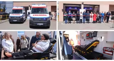 Dwie nowe karetki dla Szpitala Ogólnego w Wysokiem Mazowieckiem. Nowoczesny sprzęt już gotowy do ratowania życia [FOTO + VIDEO]