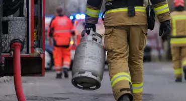 Wybuch gazu w Nowych Warelach. Jedna osoba poszkodowana