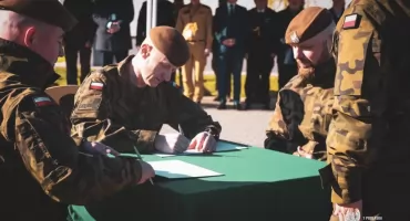 Nowy dowódca 15. batalionu lekkiej piechoty w Dąbrowie-Moczydłach [foto]