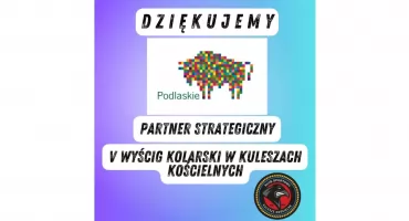 V Ogólnopolski Wyścig Kolarski w Kuleszach Kościelnych ze wsparciem Województwa Podlaskiego
