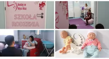 Przyszłe mamy nie są same. Tak działa szkoła rodzenia w wysokomazowieckim szpitalu [VIDEO]