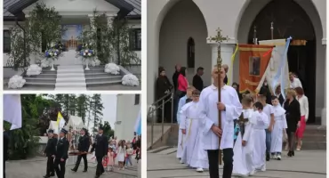 Uroczysta procesja Bożego Ciała przeszła ulicami Kulesz Kościelnych [FOTO + VIDEO]
