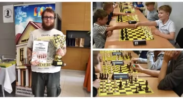 Szachowe emocje w Wysokiem Mazowieckiem. Bartosz Kotarski triumfatorem Otwartego Turnieju Szachowego [foto]