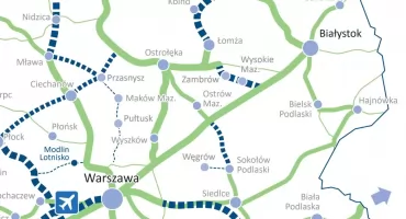 Wysokie Mazowieckie w planach kolejowej mapy Polski. Miasto może zyskać dostęp do kolei