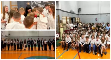 Pożegnanie absolwentów i zakończenie roku szkolnego w SP nr 2 w Wysokiem Mazowieckiem [foto]