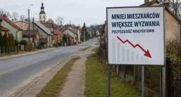 Małe gminy na pierwszej linii demograficznego kryzysu. Mniej mieszkańców oznacza problemy z finansami samorządów