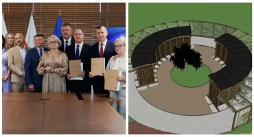 Umowa podpisana. Ponad 1,58 mln zł na budowę tężni w Wysokiem Mazowieckiem