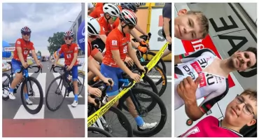 Świetny finał zawodników KS Kulesze Kościelne. Oskar i Miłosz Żochowscy w czołówce Tour de Pologne Junior [FOTO]