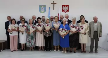 Złote Gody w gminie Wysokie Mazowieckie. Dziesięć par świętowało 50-lecie małżeństwa [foto]