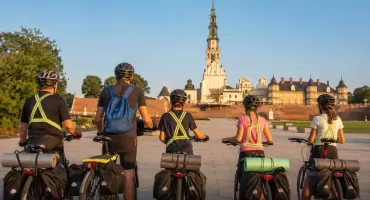 439 kilometrów w sześć dni. Rowerowi pielgrzymi z Wysokiego Mazowieckiego dotarli na Jasną Górę