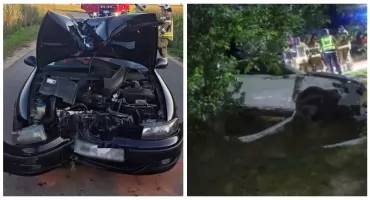 Niespokojny wieczór na drogach powiatu. Nietrzeźwy kierowca i trzy osoby w szpitalach [foto]
