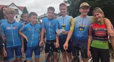 Kolejne świetne wyniki kolarzy KS Kulesze Kościelne. Miejsca na podium w Stawigudzie