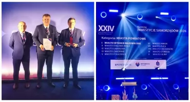 Wysokie Mazowieckie ponownie liderem inwestycji. Czwarte zwycięstwo z rzędu w rankingu „Wspólnoty” [FOTO + VIDEO]